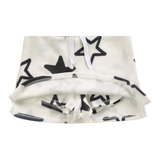 T2LOVE ZIP HOODIE AND SKORT SET - WINTER WHITE/STARS