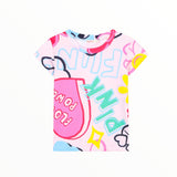 BILLIE BLUSH T-SHIRT - FLOWER POWER