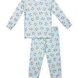 ESME BOYS LONG SLEEVE CREW PAJAMA - BASEBALL