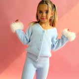 ELLLIE AND MILA WINTER WONDERLAND SET - BLUE