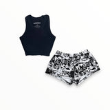 PENELOPE WILDBERRY FUZZY SHORT - KICK IT