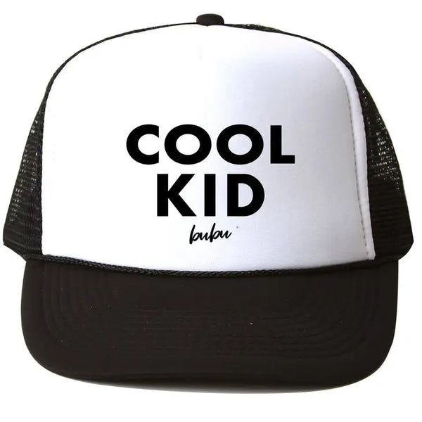 BUBU HAT - BLK/WHT - COOL KID