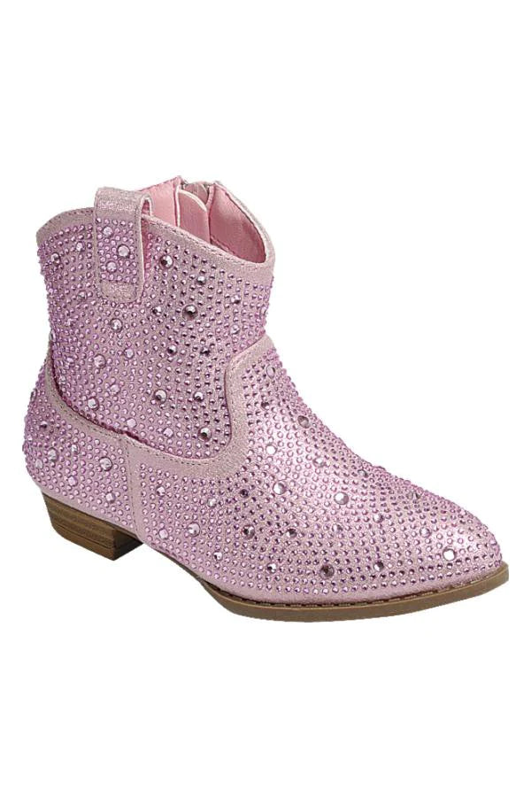 Crystal Ankle Boots for Toddlers