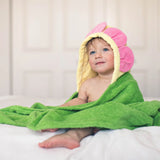 YIKES FLOWER HOODED TOWEL