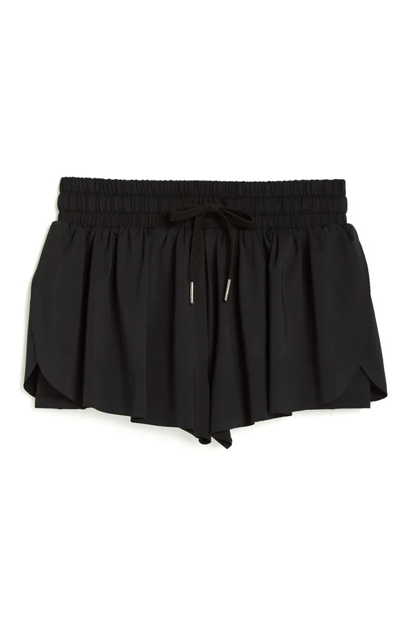 TRACTR BUTTERFLY SHORTS - BLACK