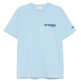 MC2 SAINT BARTH T-SHIRT - BLUE MYKONOS