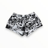 PENELOPE WILDBERRY FUZZY SHORT - KICK IT