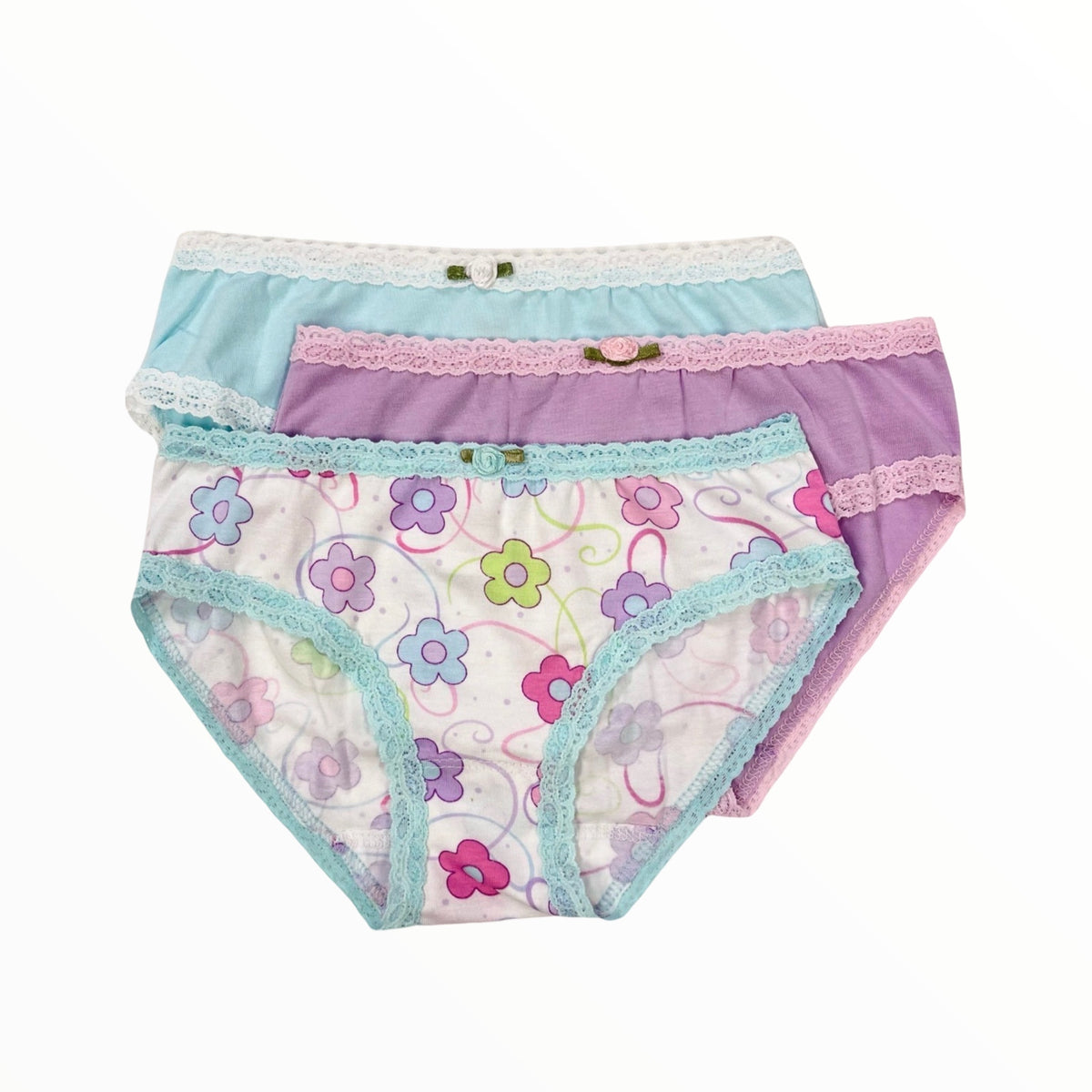 Esme 3 Pack Bubblegum Frenchies Panties