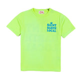 MC2 SAINT BARTH T-SHIRT - NEON YELLOW/ ST. BARTH LOCAL