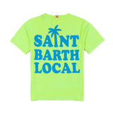 MC2 SAINT BARTH T-SHIRT - NEON YELLOW/ ST. BARTH LOCAL