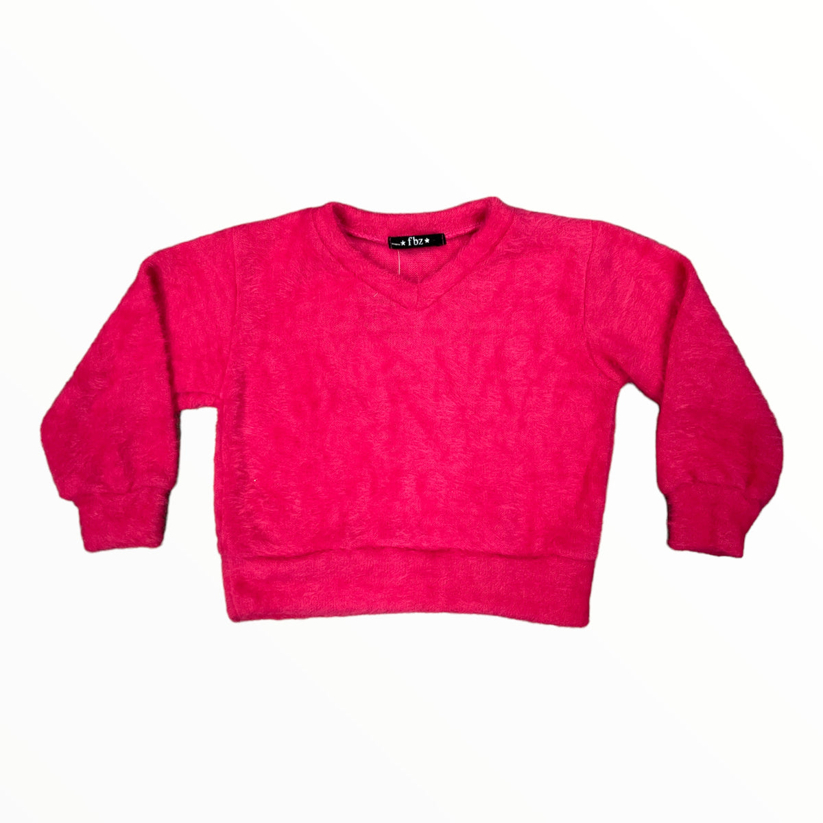 FLOWERS BY ZOE FUZY FUR SWEATER PINK Meant 2 Be Kids