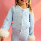 ELLLIE AND MILA WINTER WONDERLAND SET - BLUE