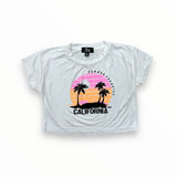 FLOWERS BY ZOE T-SHIRT - WHITE/CALIFORNIA/SUMMER PARADISE