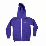 CALIFORNIAN VINTAGE PULLOVER HOODIE - PURPLE/BEACH CLUB