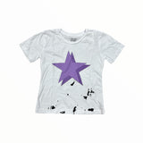 CALIFORNIAN VINTAGE T-SHIRT - WHITE/SPLATTERED STAR