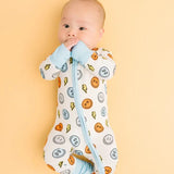 LITTLE ONE FOOTIE - ELECTRIC SMILEY