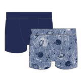 ESME 2-PK BOXERS - TOUCHDOWN