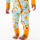 KIKI + LULU CONVERTIBLE FOOTIE - I AM HUNGRY