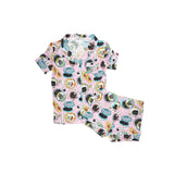 KATIE J LYNN SHORTS LOUNGE SET - CAVIAR