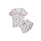 KATIE J LYNN SHORTS LOUNGE SET - PARIS