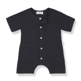 1+ IN THE FAMILY BATTISTA PLAYSUIT - ANTHRACITE