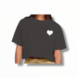PRINCE PETER CROP T-SHIRT - BLACK NYC