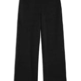 KATIE J DYLAN WIDE LEG SWEATPANT - BLACK