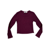 T2LOVE LONG SLEEVE THERMAL MEDIUM LENGTH - CRANBERRY