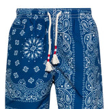 MC2 SAINT BARTH  SWIM TRUNK - BLUE BANDANA