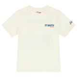 MC2 SAINT BARTH T-SHIRT - WHITE/ SB ADDICTED