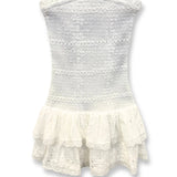KATIE J TWEEN MELINA DRESS - WHITE