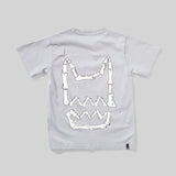 MUNSTER BONES 2 SS TEE - GREY