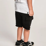 MUNSTER MARGO CARGO SHORT - BLACK