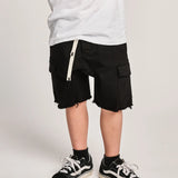 MUNSTER MARGO CARGO SHORT - BLACK