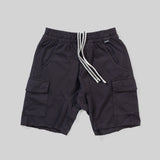 MUNSTER FAVE CARGO SHORT - BLACK