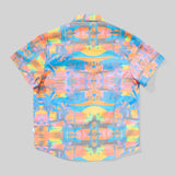 MUNSTER CRAZYPINES SHIRT - FLURO PALM