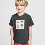 MUNSTER SMILELOGO TEE - BLACK