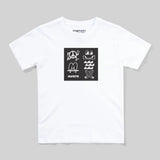 MUNSTER SMILELOGO TEE - WHITE