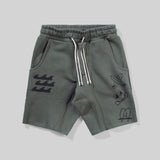 MUNSTER BRANDED SHORT - OCEAN GREEN