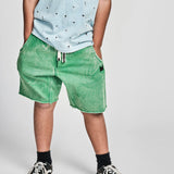 MUNSTER ACIDRAIN SHORT - ACID GREEN