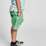 MUNSTER ACIDRAIN SHORT - ACID GREEN