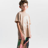 NUNUNU PLANET NUNUNU T-SHIRT - WOOD