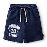 NUNUNU TEAM NUNUNU SWEATSHORTS - INDIGO