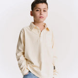 NUNUNU LIGHT COLLARED SHIRT - NATURAL