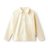 NUNUNU LIGHT COLLARED SHIRT - NATURAL