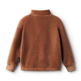 NUNUNU LOVE NU SHERPA JACKET - TEDDY BROWN
