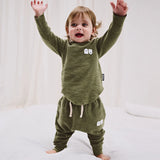 NUNUNU SPOOKIES BABY SET - OLIVE