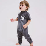 NUNUNU 10 BABY OVERALL - GRAPHITE