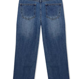 KATIE J TWEEN PAIGE SLIT FRONT JEANS - DENIM