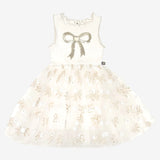 PETITE HAILEY BOW TUTU DRESS - WHITE